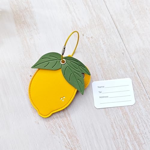 Luggage Tags for Suitcases, Faux Leather Cute Travel Suitcases Tag - Image 2