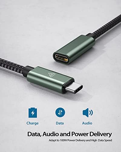 Faracent USB Type C Extension Cable, (6Ft/1.8m) USB 3.2 Male to Female - Image 2