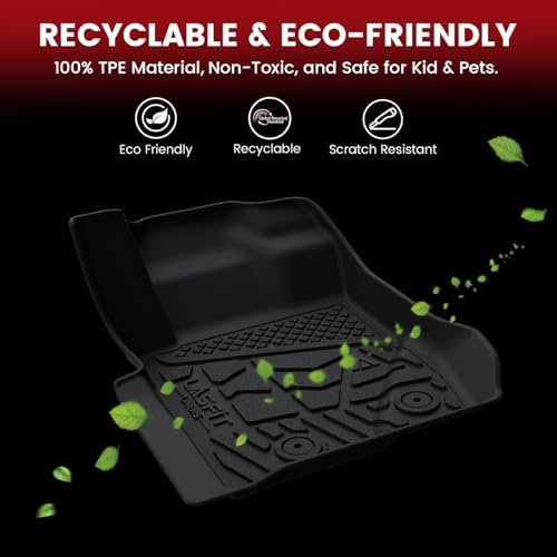 LASFIT Floor Mats for Nissan Frontier King Cab 2009-2021 (Not Fit Crew Cab) - Image 6