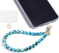 Marble Beaded Phone Wrist Strap for Women, Detachable Design by Lostars