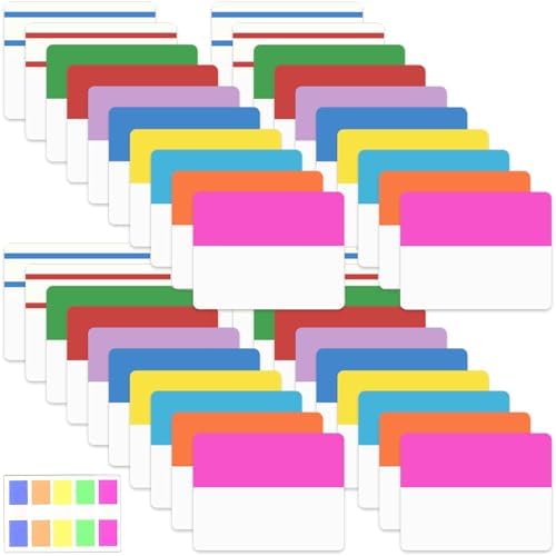 ELII 900 Pcs 2 Inch Sticky Index Tabs - Colorful Writable Book Tabs by OfficeArtCraftsProducts