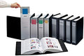ProFolio by Itoya, SpringPost Binder - 5 Interchangeable Color-Coded Spines and 5 Tabbed Dividers , 4" Paper Capacity by Unknown