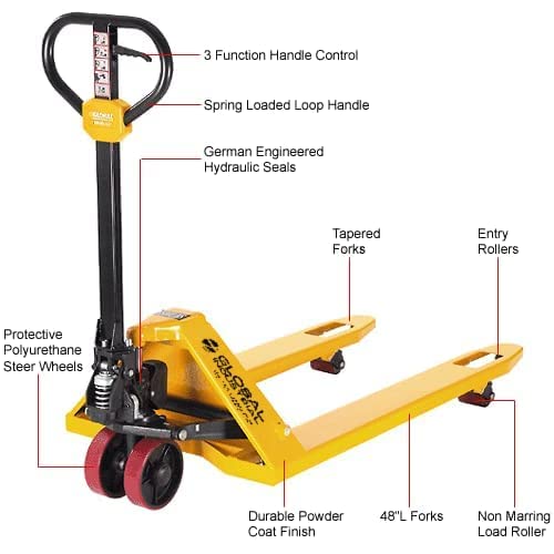 Global Industrial Industrial Duty Pallet Jack - Image 6
