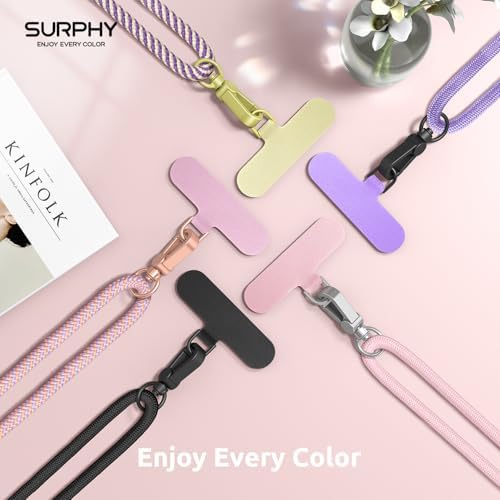 SURPHY Phone Lanyard Crossbody, Phone Strap Crossbody with 2 Tether Tabs - Image 6
