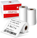 Phomemo Compatible Thermal Labels 2.75” x 3.14" - 270 White Self-Adhesive Shipping Address Labels for M220/M250/M200/M221/M260 Label Makers, Direct Thermal Paper, 3 Rolls by Phomemo
