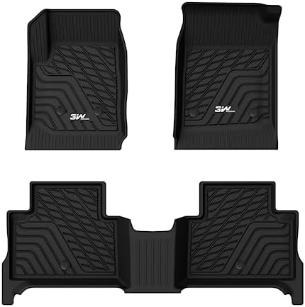 3W Floor Mats Fit for 2015-2022 Chevy Colorado/GMC Canyon Crew Cab by 3W