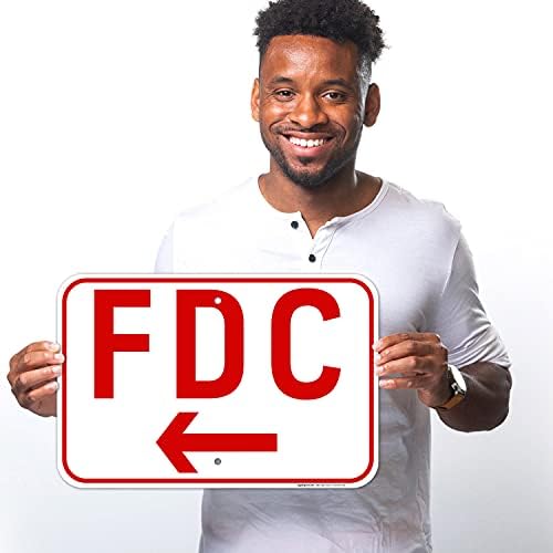 FDC Left Arrow Sign, - Image 2