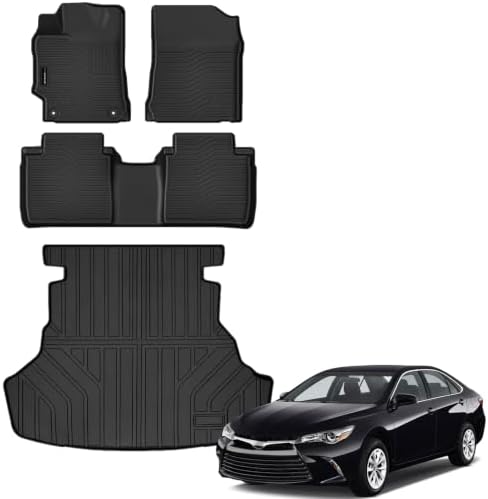 AUXKO Floor Mats Cargo Mat for Toyota Camry 2012-2017 not for Hybrid by AUXKO