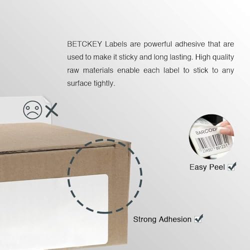 BETCKEY Replace for DYMO 30256 (2-5/16" x 4") Large Shipping Label[20 Roll] - Image 6