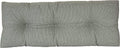 Klear Vu The Gripper Non-Slip Tufted Bench Cushion for Indoor Furniture, Assembled in USA, Entryway Storage, Bay Window, Corner Nook or Piano Seat, 43 Inches, Solid Spa by KlearVUHomeTextiles