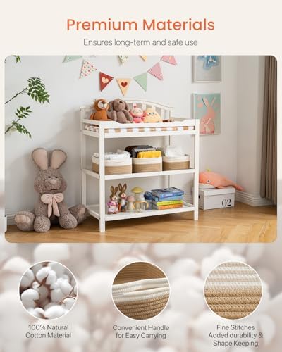 KALLAX Small Woven Storage Basket for Organizing, 13.5x9.5x5 inches, 3 Pack - Image 4