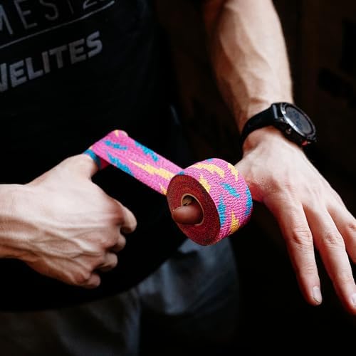 WARM BODY COLD MIND Lifting Thumb Tape for Weightlifting |1.5" x 20.6ft| - Hook Grip Tape for Gym, Powerlifting, Deadlift, Weight Lifting, Athletic Finger Wrap - Image 3
