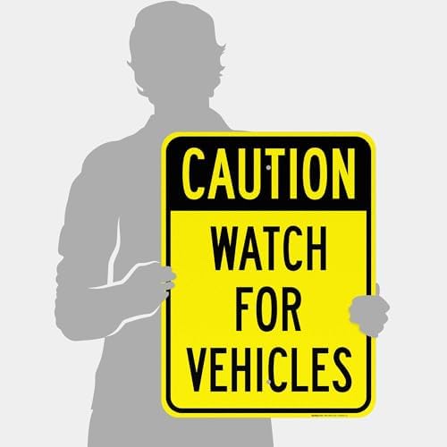 Watch for Vehicles Sign, - Image 4