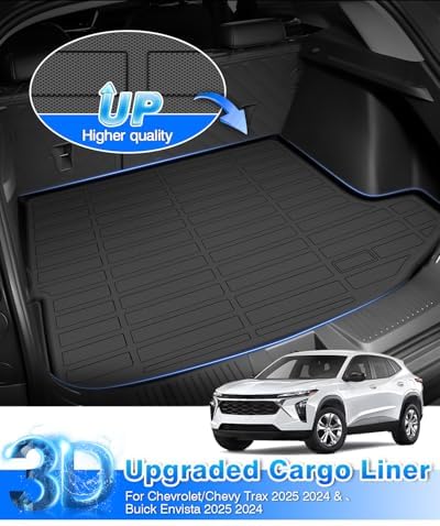 Cartist Floor Mats and Cargo Liner Fit for Chevy Trax (LS, ACTIV, LT, 1RS, 2RS) 2024-2026 & Buick Envista 2024-2026 All Weather Floor Mat for 2024 2025 2026 Envista & Trax Heavy Duty Carpet Protection - Image 5