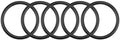 uxcell 5pcs 46x38x4mm Nitrile Rubber O-Rings Metric Sealing Gasket by uxcell