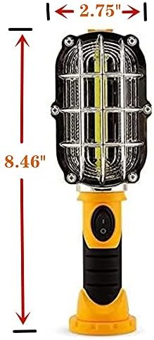 Handy Cordless Ultra Bright LED Work Light - Magnetic Base, Hands Free Emergency Light, Indoor Outdoor Compact Light (1) - Image 7