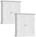 ChooChoo Bathroom Wall Cabinet Set of 2, Over The Toilet by ChooChoo