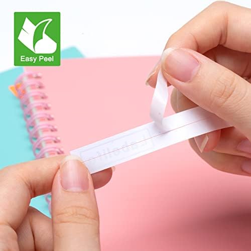 9mm Label Tape TZe-221 Replace for Brother P Touch TZe TZ Tape 9mm 0.35'' (Pack of 2) - Image 5