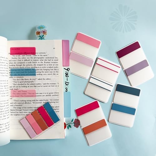 ELII 500 PCS Sticky Index Tabs 2 Inch Colorful Sticky Tabs for Notebooks - Image 4