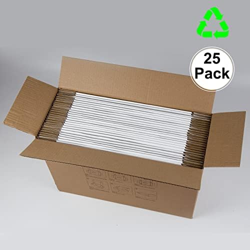13x10x2 Inches Shipping Boxes Pack of 25, White Corrugated Cardboard Boxes for Small Bussiness - Image 7
