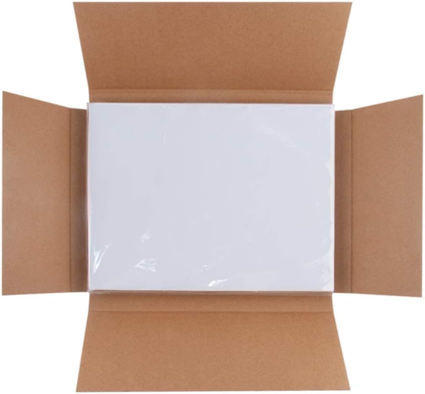 L LIKED 50 Full Sheet Self Adhesive Sticker Paper 8.5 x 11 Inches, Address Labels for Laser & Inkjet Printing (50 Sheets) - Image 6