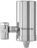 Waterdrop FC-06 Water Filter for Sink Faucet, 360° Rotating Stainless Steel by Waterdrop