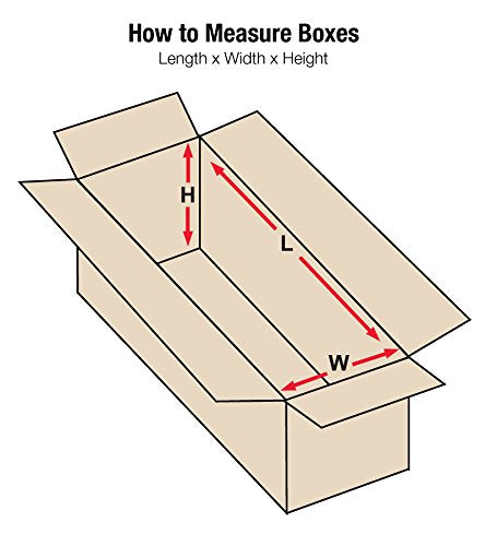 BOX USA Shipping Boxes 10"L x 5"W x 5"H 25-Pack Long Corrugated Boxes - Image 3