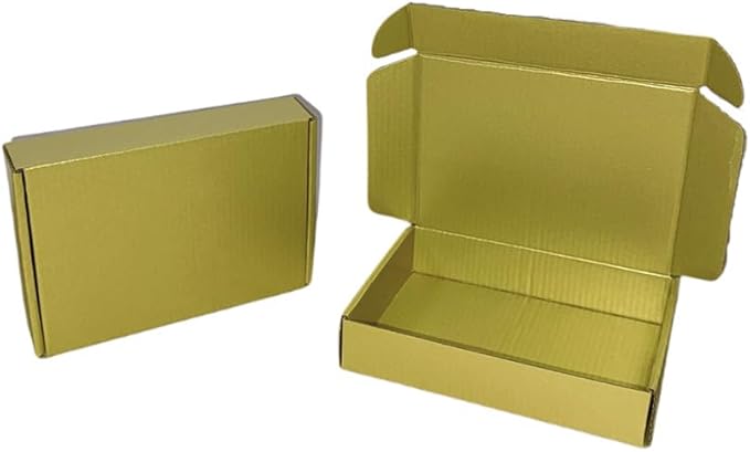 20 Pcs 14.5 x 10.6 x 2.8 inches Corrugated Cardboard Gift Boxes Recyclable - Image 6