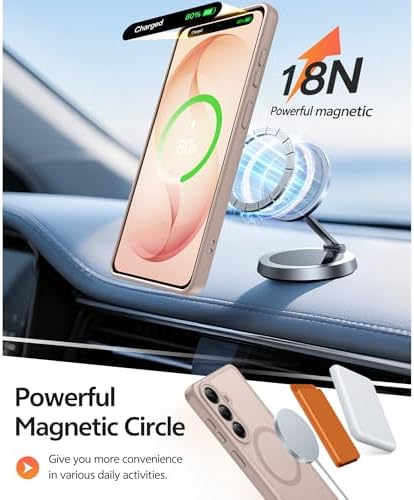 FNTCASE for Samsung Galaxy S26 Plus Case, Fit for Magsafe, Screen Protector - Image 3