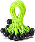 30 Pack Ball Bungee Cord, Heavy Duty Bungie Cord (12",Fluorescent Green) by Unknown