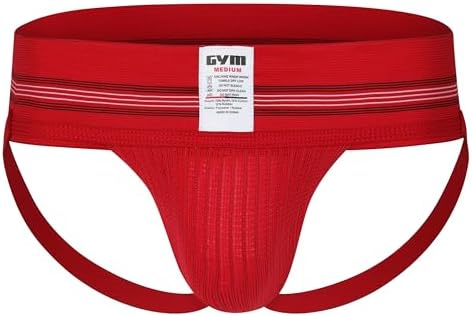 GYM mens 3" Wide Band Classic Athletic Supporter by GYMBrandJockstraps