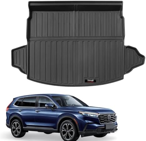 Custom for 2023-2025 2026 Honda CR-V Cargo Mats Trunk Liner Upper Position All Weather TPE Protection Mat Accessories (for 2023-2026 Honda CR-V Upper Position) by Yonugli