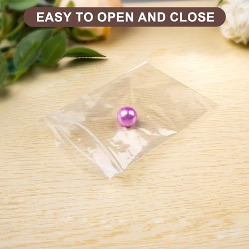 WEGOUP 100 PCS Jewelry Bags, 2.76" x 4.33" Small Plastic Bags - Image 3