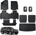 Floor Mats for 2026 2027 Cadillac VISTIQ（Vista） 7 Seat 2nd Row Bucket Seats by WAYIDSS