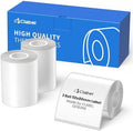 CLABEL Thermal Labels 50 x 80 mm (1.97 x 3.15 in), 3 Rolls Low Temperature Labels for Cold Chain, Frozen Food and Fridge Organization in Home and Business, Waterproof Oil Proof Tear Resistant by CLABEL