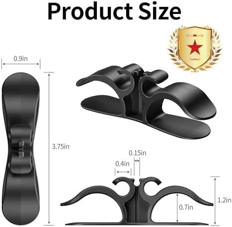 6PCS Upgraded Cord Organizer for Appliances, Kitchen Appliance Cord Organizer Stick On, Appliance Cord Wrappers, Cord Holder, Cord Winder for Air Fryer, Blender, Coffee Maker, Pressure Cooker, Toaster - Image 5