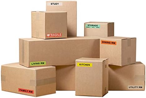 16 Rolls 960 PCS Moving Labels, 1''x4.5'' Color Coded Stickers - Image 4