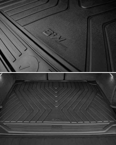 3W Floor Mats & Cargo Liner for BMW X5 2019-2026, TPE All-Weather - Image 4