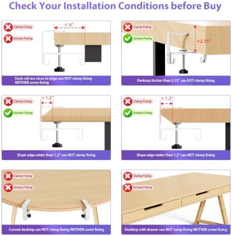 Univivi No Drill Under Desk Cable Management Tray, 48 inch Cable Management - Image 5