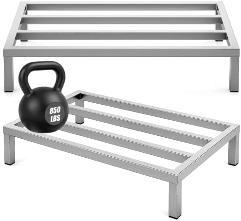 MorningRo 2 Pack Dunnage Rack 36" Long x 14" Wide, 7.9" Height by MorningRo