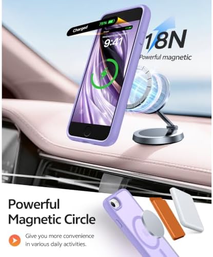 FNTCASE for iPhone SE Case 2022(3rd)/2020(2nd), iPhone 8/7 Case - Image 3