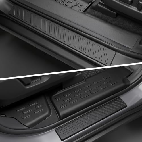 AUXKO Floor Mats Cargo Mat Backrest Mat for Honda Pilot 8 Seat 2016-2022 - Image 7