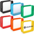 Shinylin 6 Pcs File Folder with Zipper 13x10.6 Waterproof, Classic Color by Shinylin
