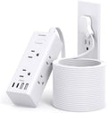One Beat 25Ft Extension Cord with Multiple Outlets,Flat Plug Power Strip by OneBeat