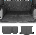 Cargo Liners for 2020-2025 Ford Escape Trunk Mat with Seat Back Cover Accessories, All Weather Rear Cargo Mat Backrest Protector for 2020 2021 2022 2023 2024 2025 Escape by Qyebbk