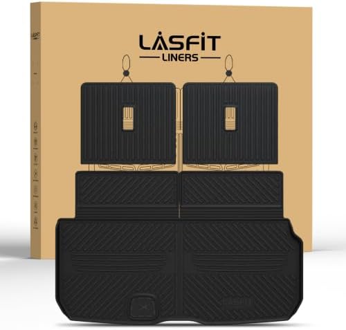 LASFIT Cargo Mat & Backrest Mat (3 Pieces) for Mercedes Benz GLS 2020-2026 by LASFIT