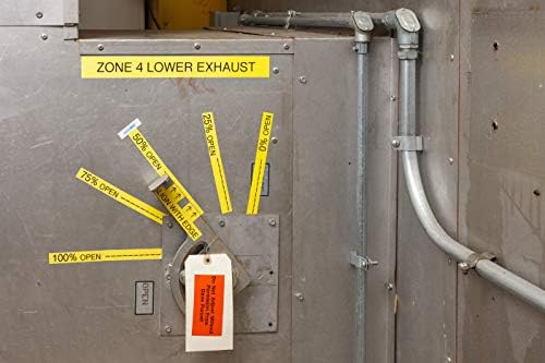 Brady Authentic (M21-500-595-YL) All-Weather Vinyl Label for Indoor/Outdoor ID, Lab and Equipment Labeling, Black on Yellow- For M210, M210-LAB, M211, BMP21-PLUS and BMP21-LAB Printers, .5" W 21' L - Image 6