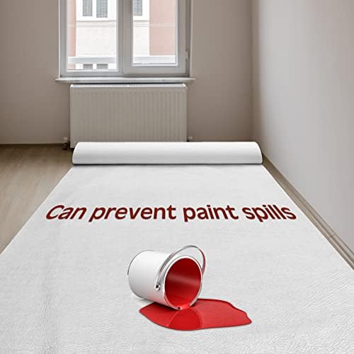 Amylove Temporary Floor Protection Roll for Construction, 50 Feet, White - Image 4