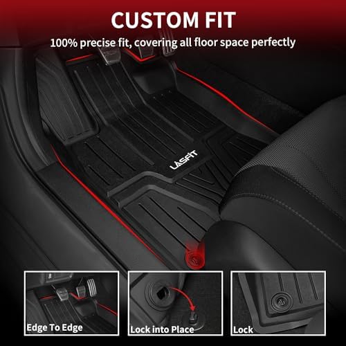 LASFIT All Weather Floor Mats for Honda Civic 2022-2026【Gasoline 】 - Image 3