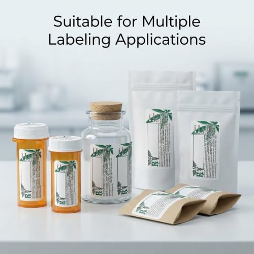 1000 Count 1" x 3" Pre Printed Adhesive Roll Labels for Packaging Use - Image 5
